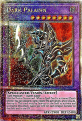 Dark Paladin - RA03-EN126 - Quarter Century Secret Rare - 1st Edition